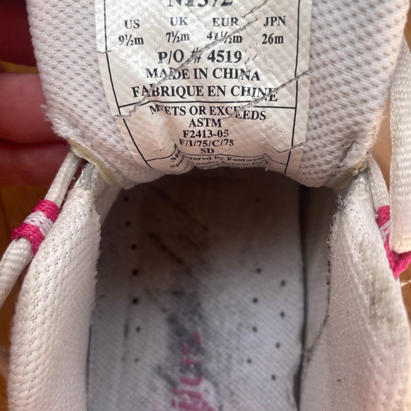 Steel toe tennis shoes. Women's size 9.5. Worn only occasionally. - Picture 3 of 3